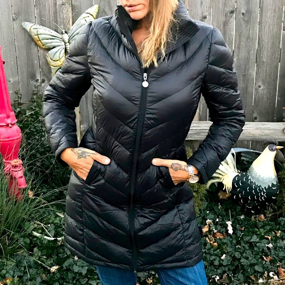 calvin klein packable down puffer coat
